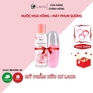 ✅CHÍNH HÃNG✅DNA TONER - TONER Dưỡng Da Laco Giúp Dưỡng Ẩm Da, Khóa Ẩm, Cân Bằng Ph, Ngừa Lão Hóa Tặng Máy Xịt Phun Nano