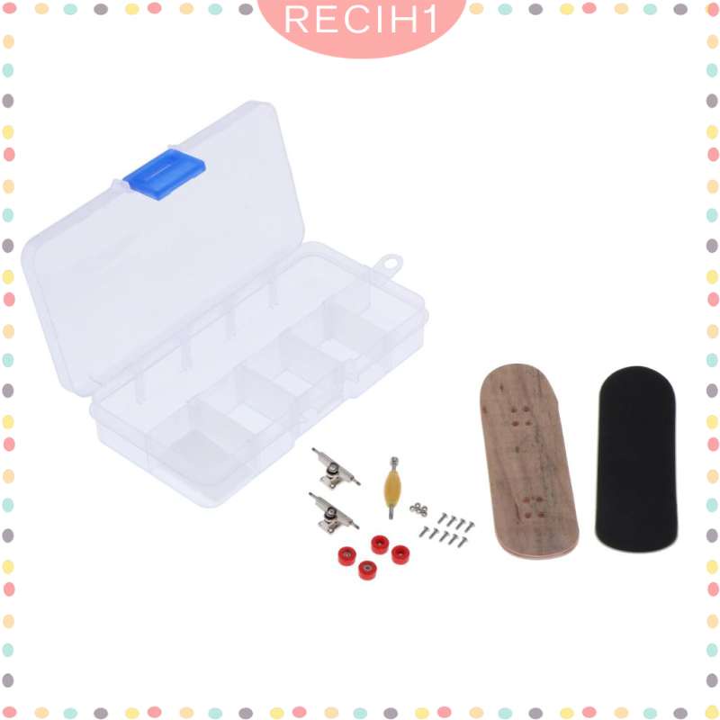 Ván trượt ngón tay mini bằng gỗ phong DIY dành cho trẻ em