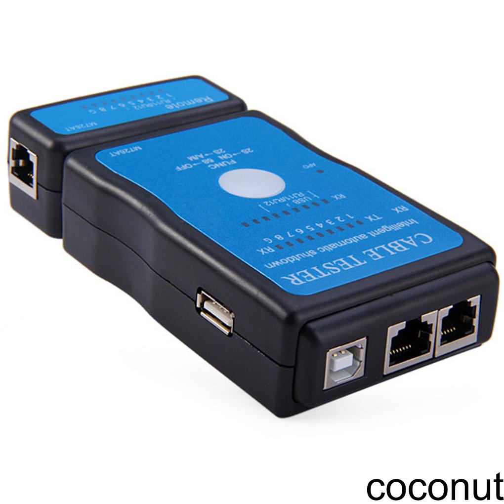 [Coco] M726AT Cable Tester Multi-Modular Multifunction USB RJ45 RJ-11 Wire LAN Network Ethernet Line Checker