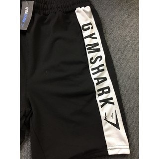 Quần short gymshark mix trắng