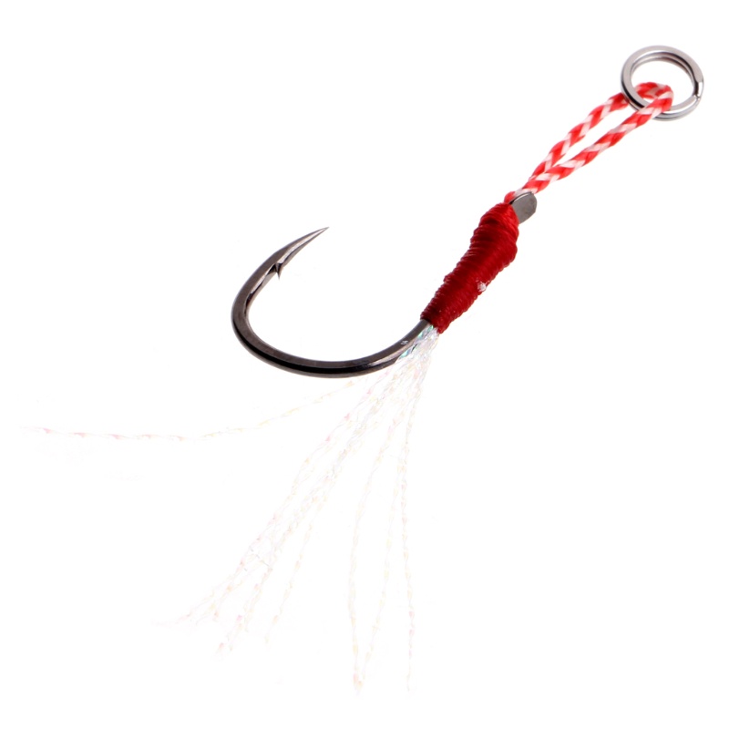 Mồi Câu Cá Giả Gắn Lông Vũ Kèm Móc Câu Mới