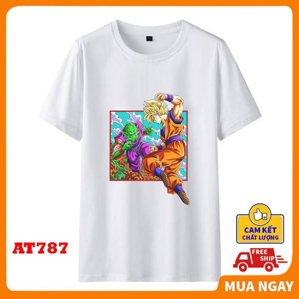 ÁO thun nam nữ rẻ đẹp in hình 7 Viên Ngọc Rồng DRAGON BALL vải thun mềm mịn fom rộng cao cấp mới nhất 2020