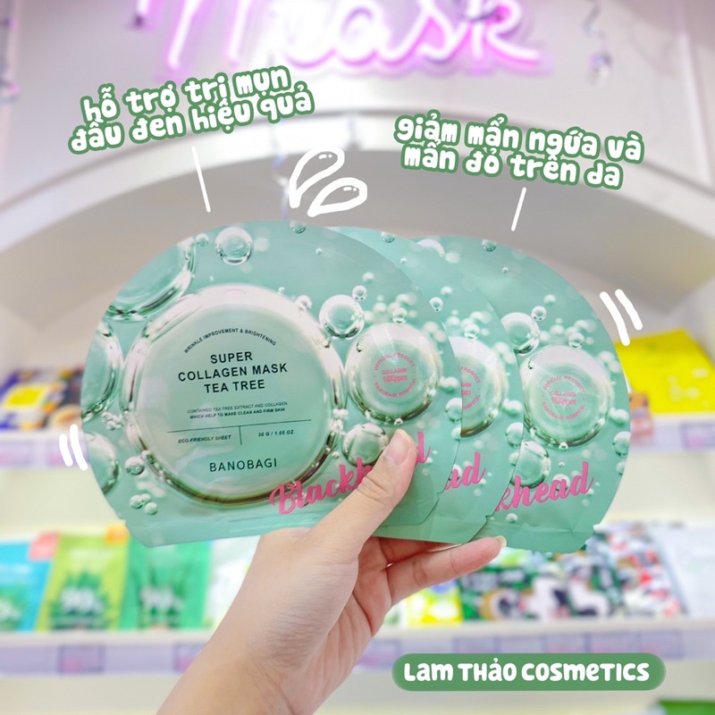 [Rẻ Vô Địch] Mặt Nạ Giấy Dưỡng Ẩm Trắng Da Banobagi - Jelly Mask Vita Genic Bổ Sung Vitamin 30ml