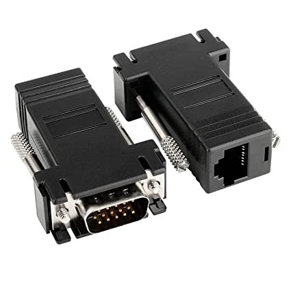 Đầu chuyển đổi VGA sang cáp mạng RJ45 CAT5 CAT6-30M