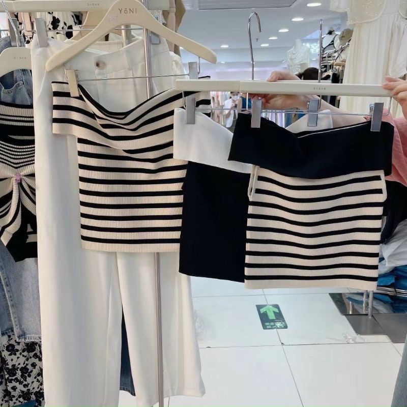 Áo len trễ vai hàng QC