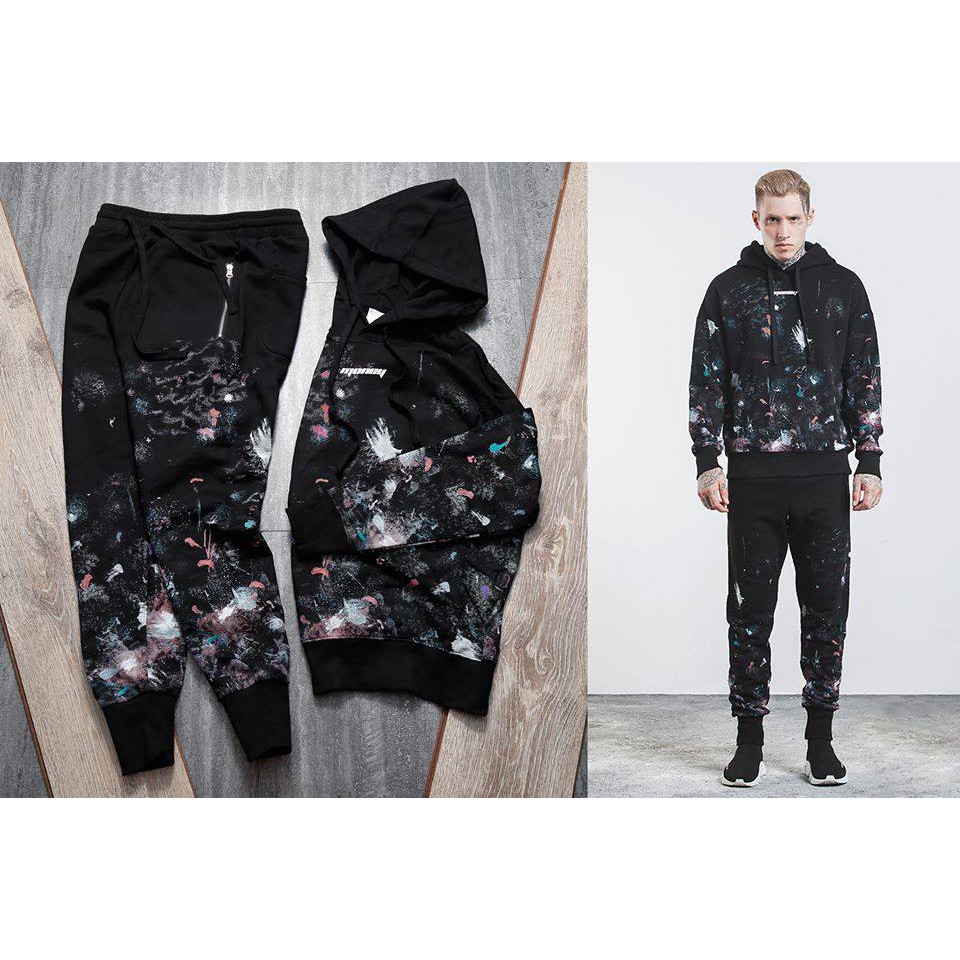 Bộ Nỉ Dài Tay Vẩy Sơn