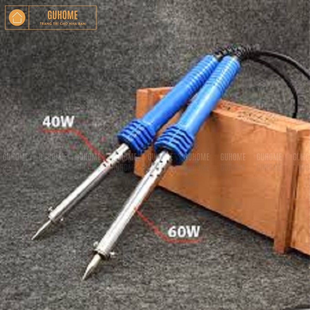 Mỏ hàn kèm cuộn thiếc và nhựa thông 60w