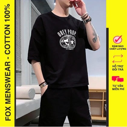 Áo thun nam mùa hè big size 45-115kg | Áo phông nam mùa hè chất cotton 100% cao cấp, tay lỡ, form rộng