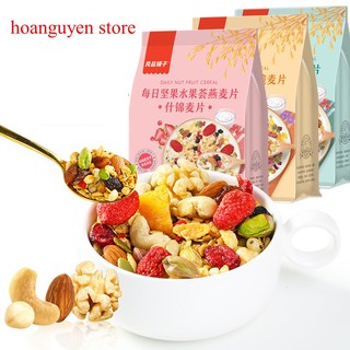 Ngũ cốc sữa chua mix hoa quả sấy siêu ngon 🍓 ngũ cốc ăn kiêng