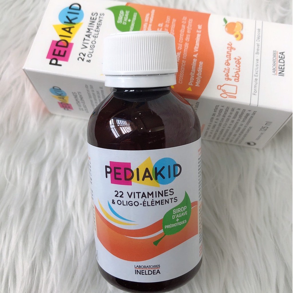 Pediakid 22 vitamin, tăng sức đề kháng Immuno fort