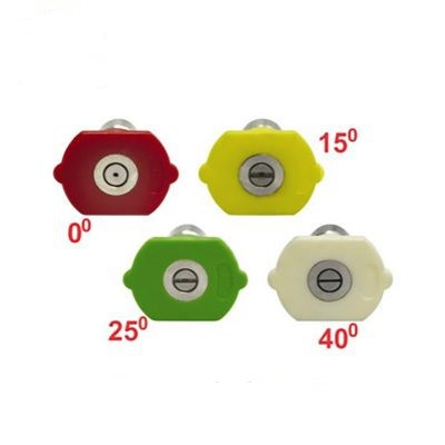 Béc phun xịt máy rửa xe - Béc màu - Béc cao áp 0-15-25-40 - 60 độ - Ren nối nhanh 1/4 inch