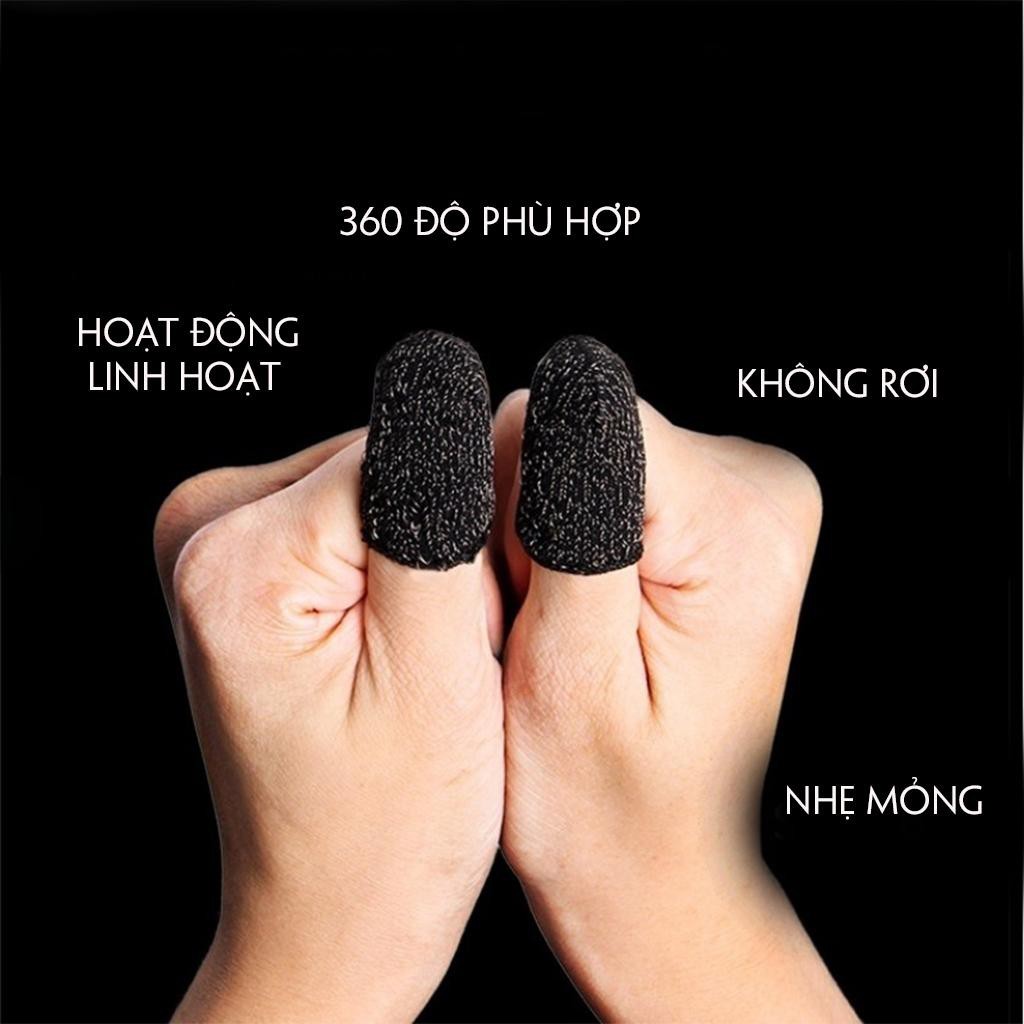 Bộ bao 2 ngón tay chuyên dụng chơi game chống ra mồ hôi tay