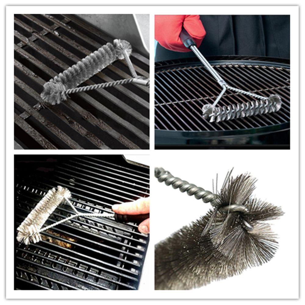 FAY Cọ Vệ Sinh Vỉ Nướng BBQ Bằng Sợi Thép Không Gỉ Tiện Dụng