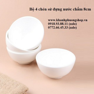 chén sứ đựng nước chấm - chén sứ đựng nước chấm