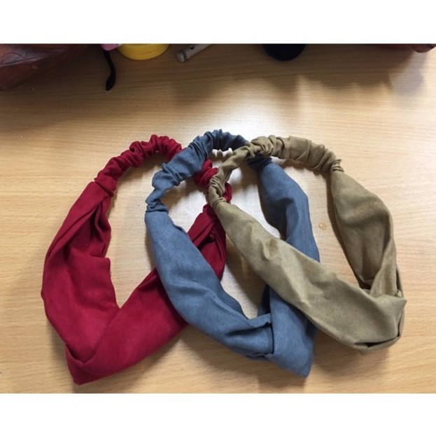 BĂNG ĐÔ TURBAN VẢI NHUNG NHIỀU MÀUCAO CẤP