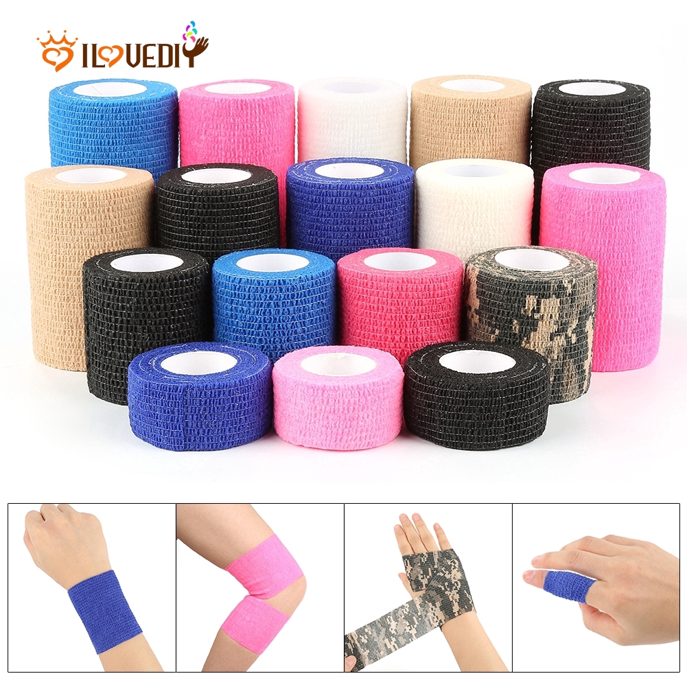 Elastic Self-Adhesive First Aid Medical Treatment Bandage / Household Health Care Accessories