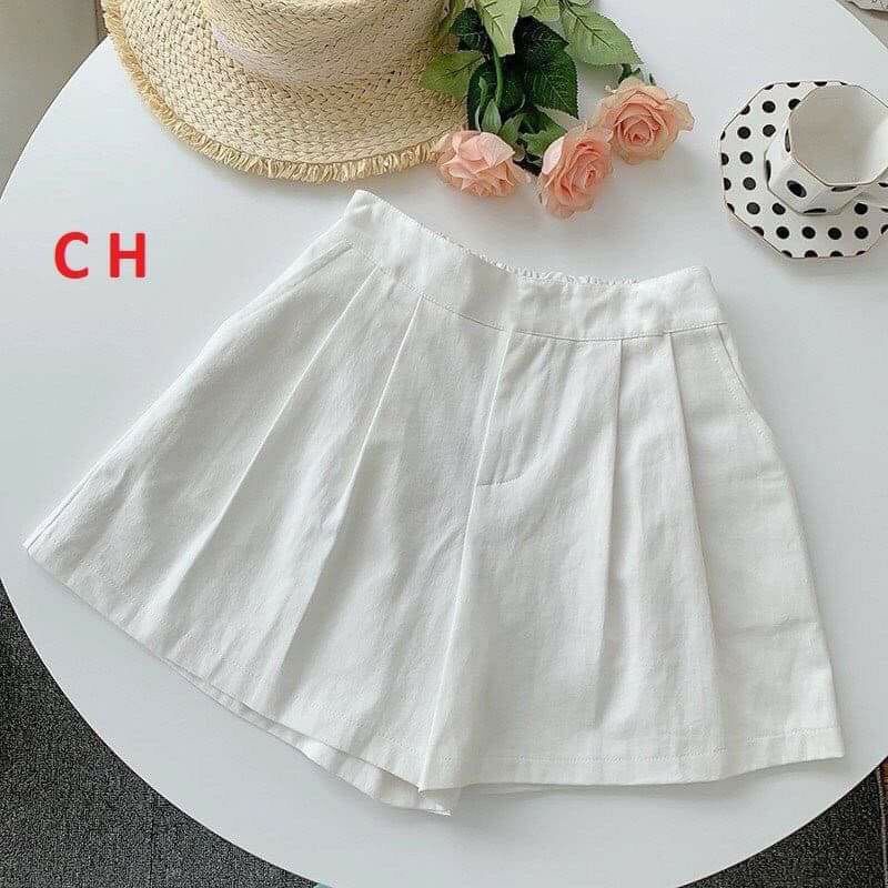 Quần Đùi Short Giả Váy chất kaki mềmPhong cách Ullzang Hàn Quốc Đồ ngủ mặc nhà form &lt;52kg