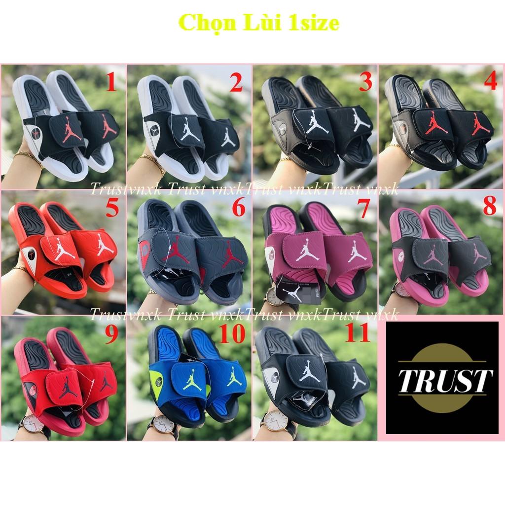 Dép jordan ❤️99k + FREESHIP❤️ dép bóng rổ quai ngang nam nữ loại 1 chất dày lót êm