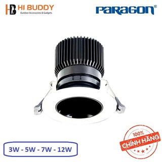 Đèn LED Paragon Âm Trần Chiếu Điểm (CRDB Series) 3W/ 5W/ 7W/ 12W - Ánh Sáng Vàng/ Trung Tính/ Trắng. CHÍNH HÃNG- HIBUDDY
