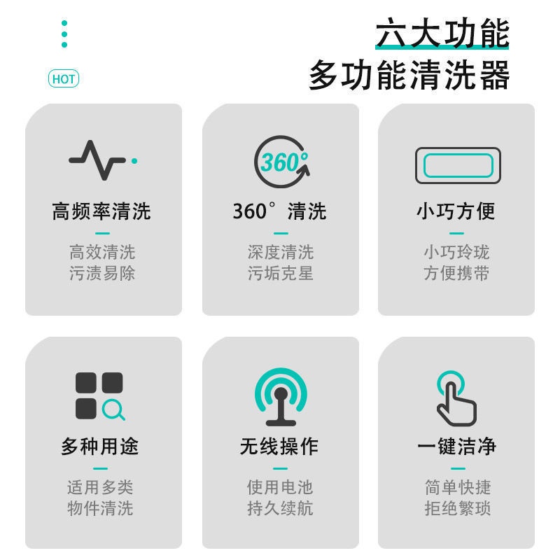 Máy Vệ Sinh Trang Sức/Đồng Hồ/Kính Đeo Tay Bằng Sóng Siêu Âm Có Thể Sạc Lại USB