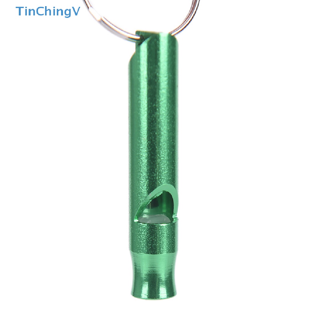 Còi Thổi Khẩn Cấp Mini Bằng Kim Loại Kèm Móc Khóa Tiện Dụng [Mới]