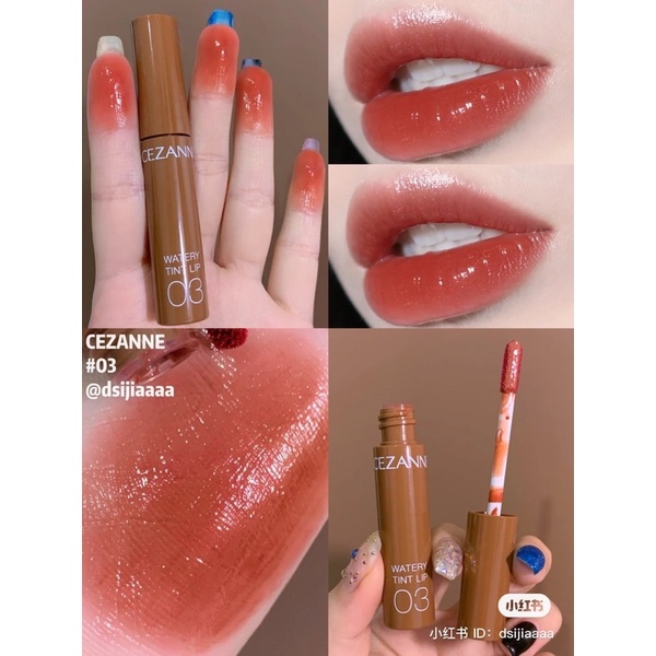 SON CEZANNE WATER LIP TINT NỘI ĐỊA NHẬT BẢN