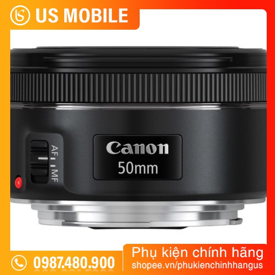 Ống kính Canon EF 50mm f/1.8 STM - Hàng xách tay bảo hành 1 năm