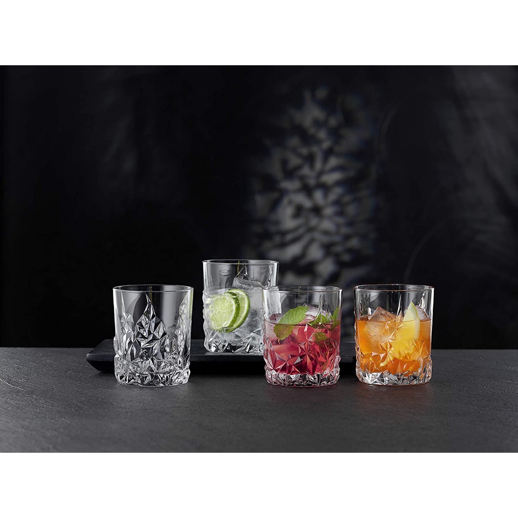 Set 4 cốc pha lê Nachtmann 365ml Sculpture 101968 Whiskybecher