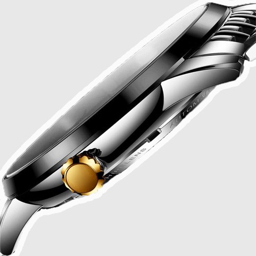 Đồng hồ nam ROMA kim cương đen sang trọng, máy Nhật dây thép siêu bền giá tốt [Ảnh Thật] | BigBuy360 - bigbuy360.vn