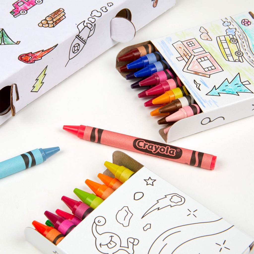 Bộ 64 bút sáp màu tập tô cho trẻ Crayola Crayons