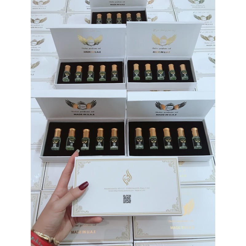 dubai [Chính Hãng] Sét Nước Hoa DuBai 5 Món