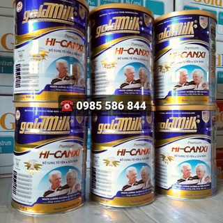 6 HỘP Sữa GoldMilk Hi - Canxi 900g - Sữa cho người già Xương Khớp - Tiểu Đường