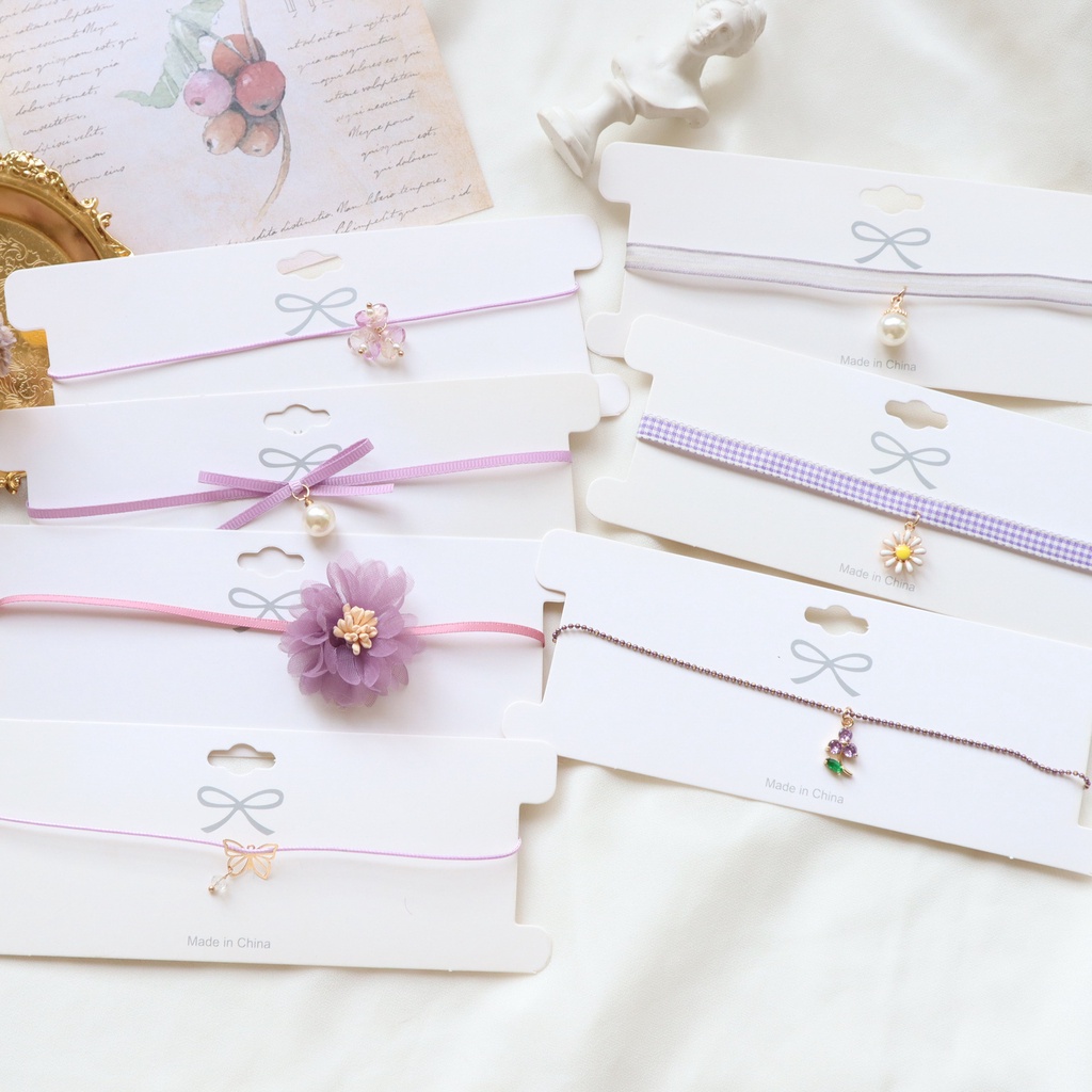 Vòng Cổ Choker Phong Cách Nhật Bản