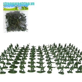 Set 100 Mô Hình Lính Đồ Chơi Mini Cho Bé
