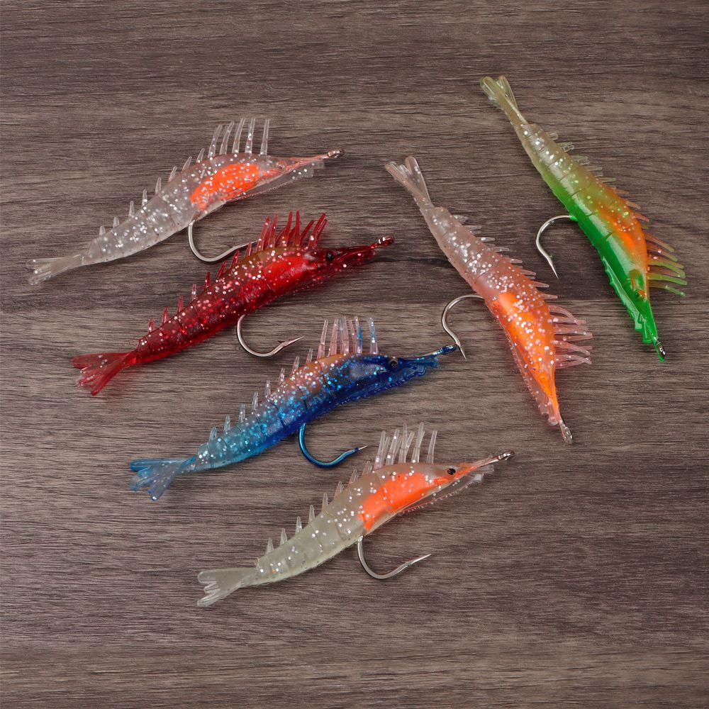 FOREVER Mồi Câu Cá Giả Bằng Silicone Mềm Phát Sáng Sinh Học