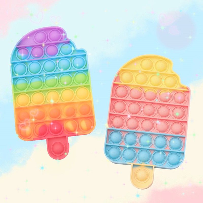 Đồ Chơi Pop It cầu vồng size 16cm
