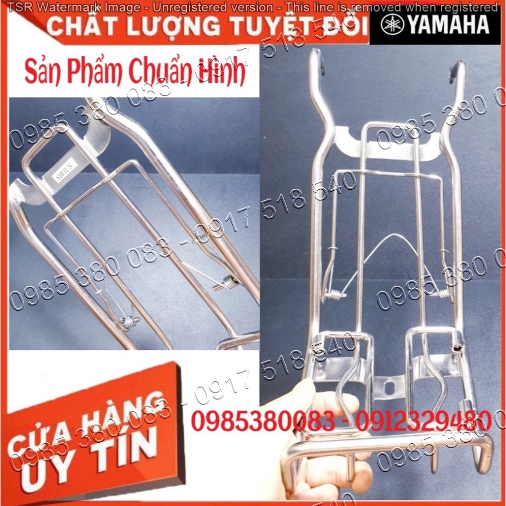 Baga Giữa Xe Sirius Thường 110 cc từ 2016 - 2021, Sirius 50cc INOX 10 ly chắc chắn Mẫu 2021 Ảnh thật Sp