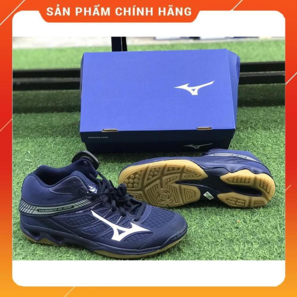 [𝐗𝐚̉ 𝐊𝐡𝐨] Giày bóng chuyền - Giày cầu lông Mizuno chính hãng Bh 2 Năm Siêu Bền Tốt Nhất 2020 NEW . new ☭ -Ax12