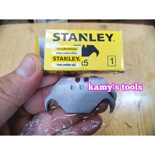 Lưỡi dao rọc cáp cong Stanley model 11-983 (1 vĩ/5 lưỡi)