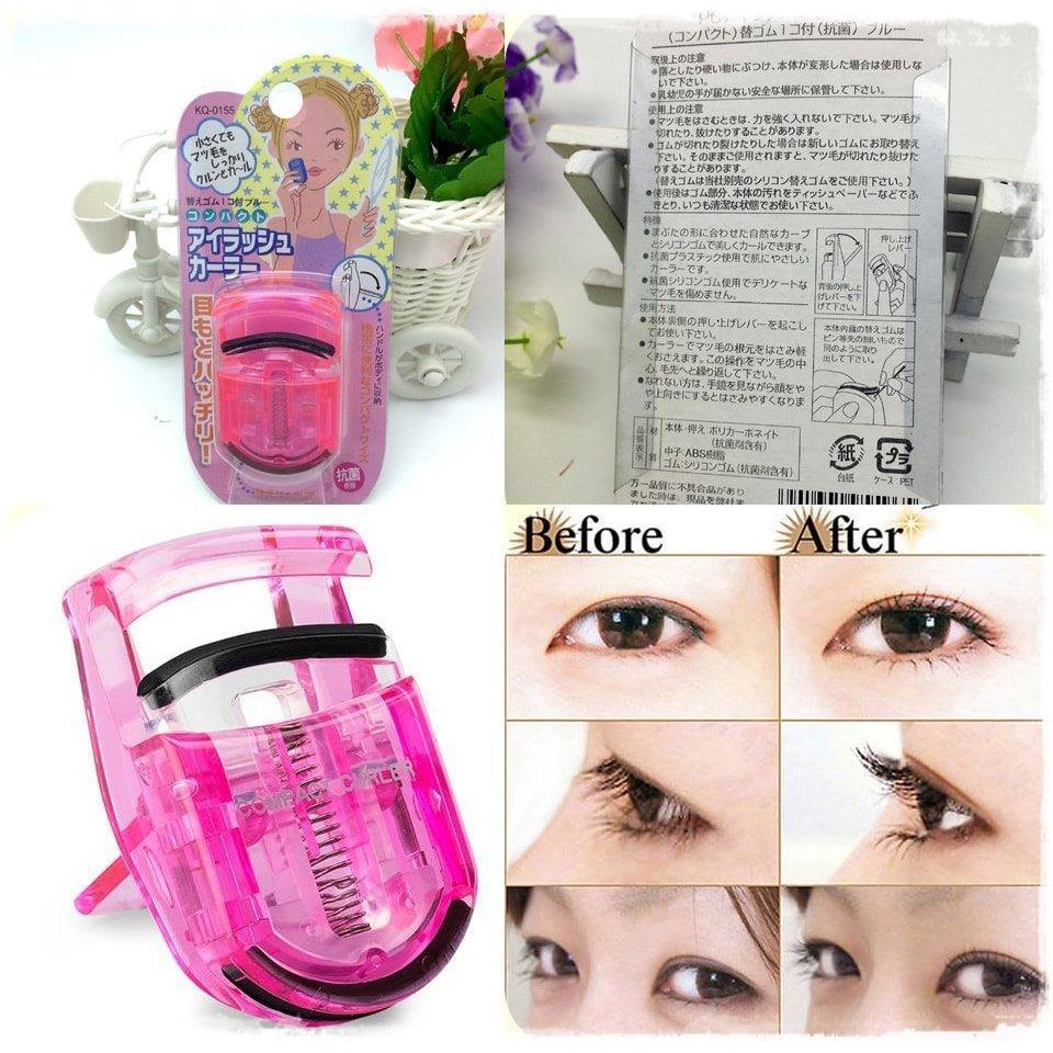 Bấm mi Kai Compact Eyelash Curler của Nhật Bản