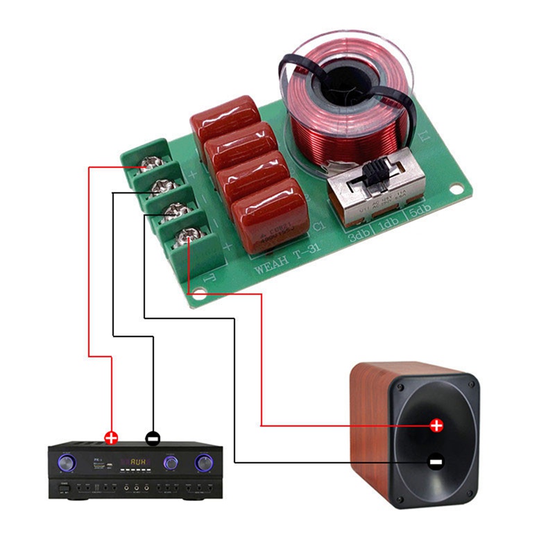 Bộ Chia Tần Số hi-fi Cho Loa 2-16ohm
