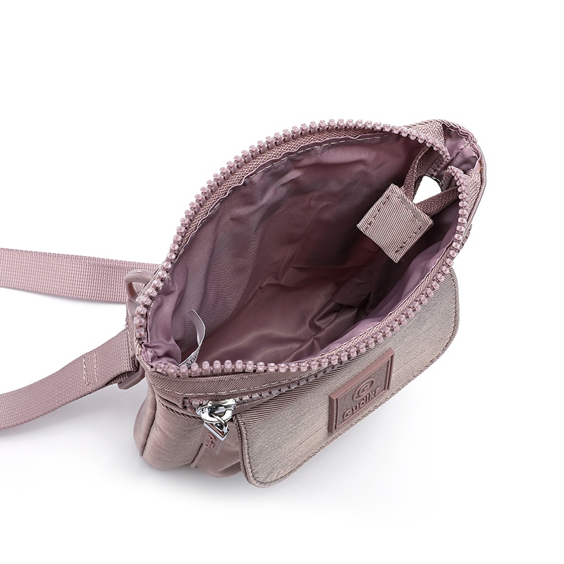 Túi Đeo Chéo Vai Hình Chữ Nhật Bằng Nylon Canvas Chống Nước Có Khóa Nam Châm Có Thể Điều Chỉnh Cho Nữ