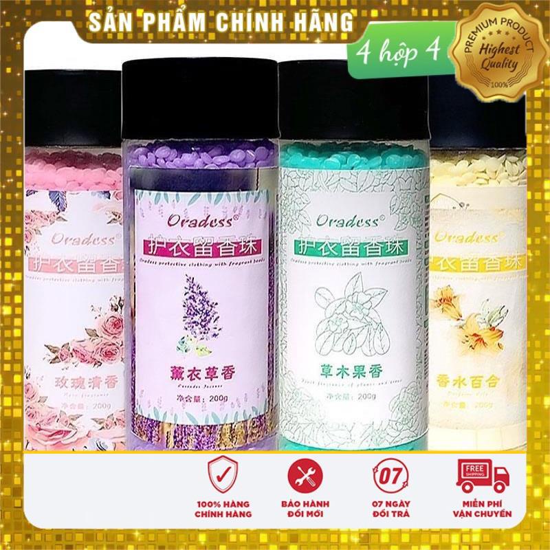 Viên Xả Thơm Quần Áo Nội Địa - Hạt Xả Thơm Làm Mềm Vải Hộp 200g Viên Xả Vải siêu lưu hương, thơm cực lâu luôn