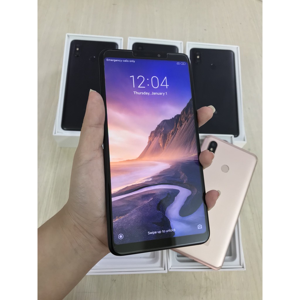 Điện thoại xiaomi mi max 3 nguyên hộp ram 4gb 64gb màn hình khủng 6.9 inch | BigBuy360 - bigbuy360.vn