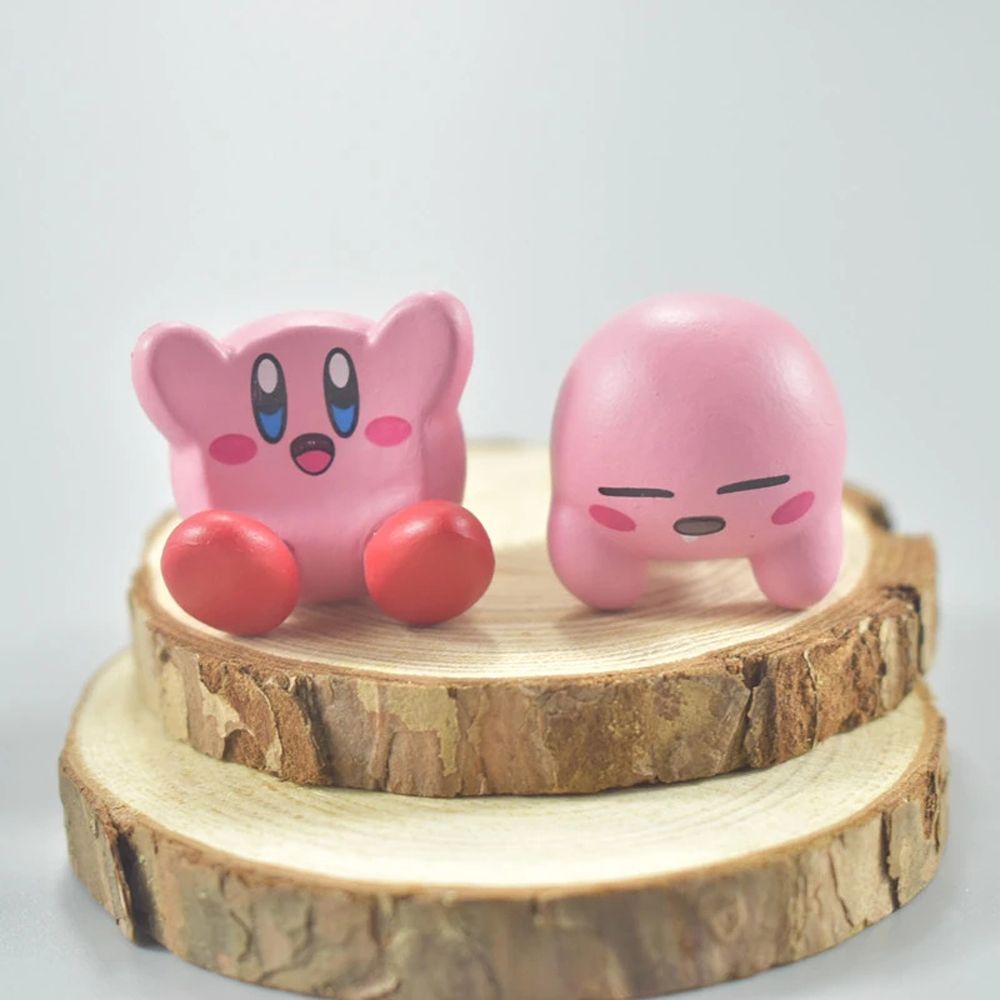 Mô hình EPOCH sưu tập hoạt hình Kirby ngôi sao đầu bếp có muỗng trang trí quà tặng đồ chơi mini cho trẻ