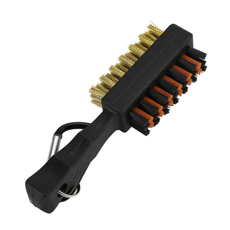 Bàn Chải Vệ Sinh Gậy Đánh Golf Bằng Đồng Thau Hai Mặt Chất Lượng Cao