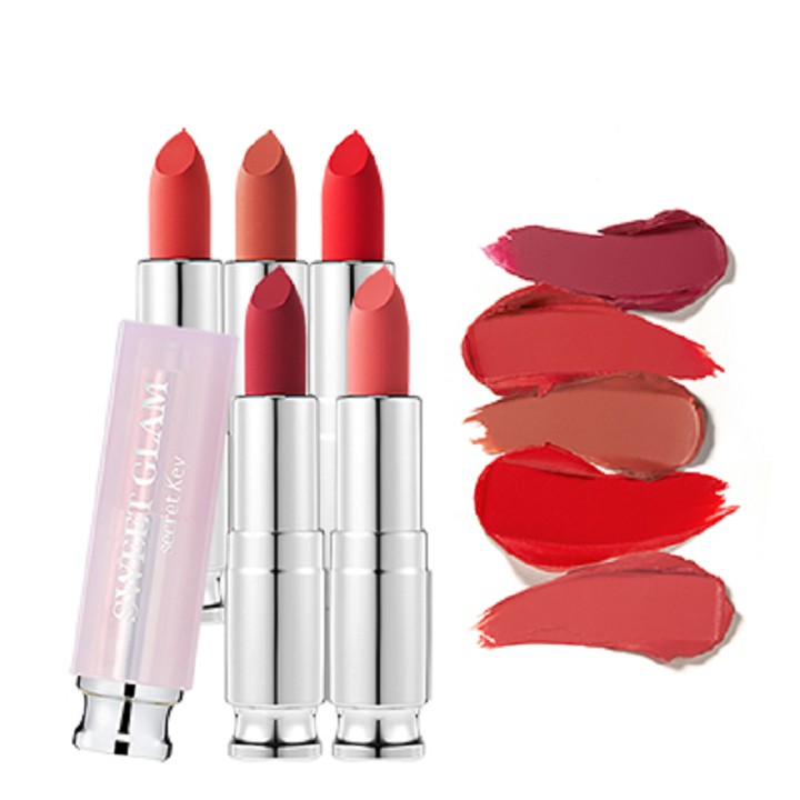 Son lì Secret Key Sweet Glam The Fit Lipstick