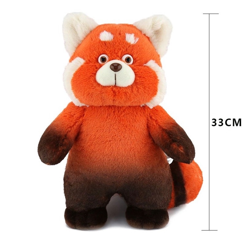 33Cm Cartoon Turning Red Panda Plush Doll Kawaii Mei Lee Cute Anime Stuffed Birthday Gift