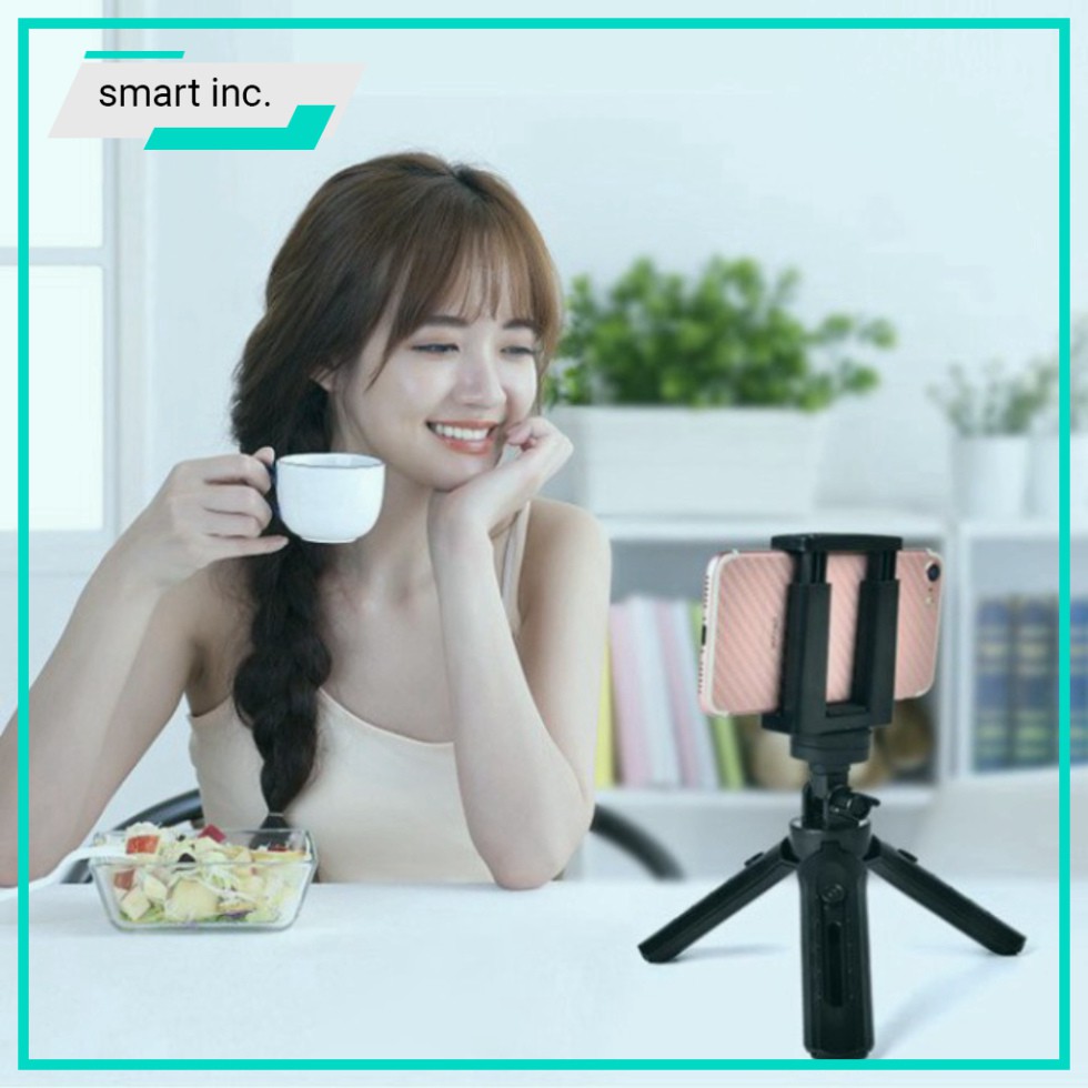 Tripod 3 Chân Giá Đỡ Gấp Gọn Gậy Selfie Bluetooth Tự Sướng Xoay 360 Độ Đế Đỡ Điện Thoại Chụp Hình Quay Phim