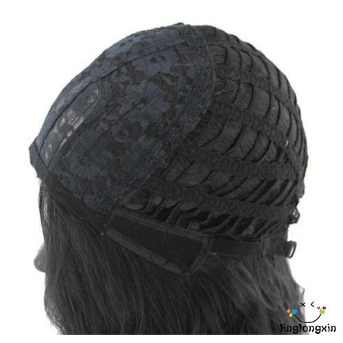 Tóc giả nữ dài kiểu ombre bằng sợi tổng hợp